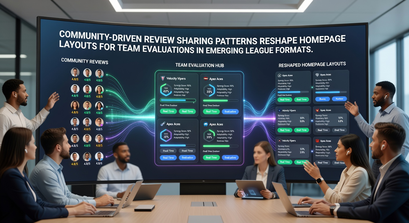 Community review patterns influencing sports website homepage layouts for team evaluations
